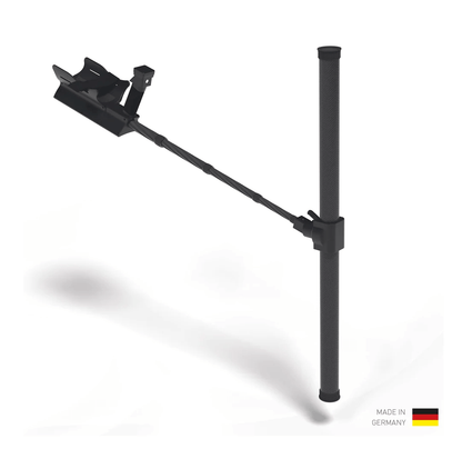 The shaft of the OKM eXp 6000 Professional metal detector on a white background